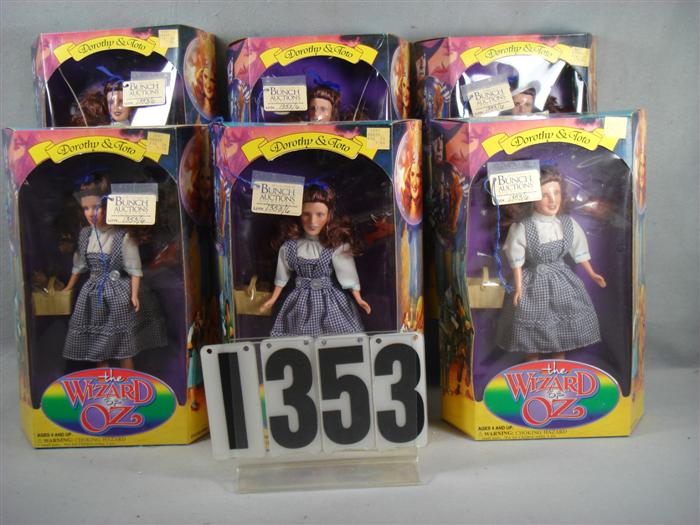 Lot of 6 Wizard of Oz Dorothy and 3d219