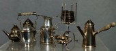 7 miniature silver table items  3d735