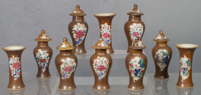 Chinese export porcelain Batavia ware, 10