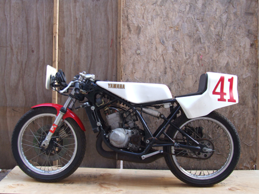 1978 Yamaha TZ125G only used a 3d915