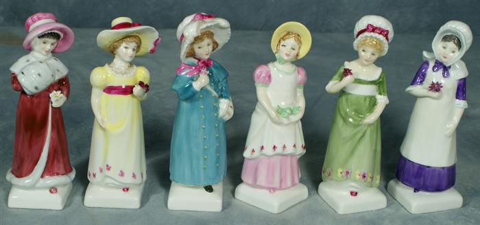 Six Royal Doulton figurines HN 3dfdd
