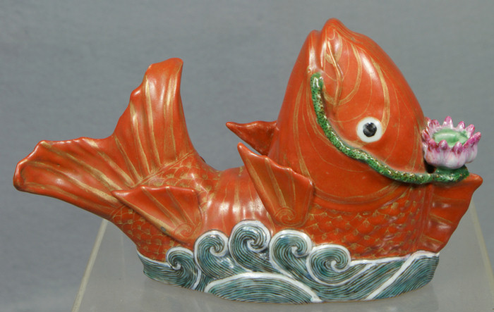 Chinese export porcelain fish figure  3dc69
