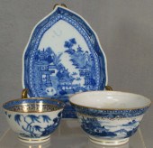 3 pcs Chinese Export porcelain 3dcde