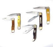 5 PIECE COLLECTOR KNIFE LOT: To include,