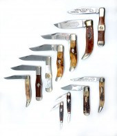 11 PIECE KA BAR COLLECTOR KNIFE 27478e