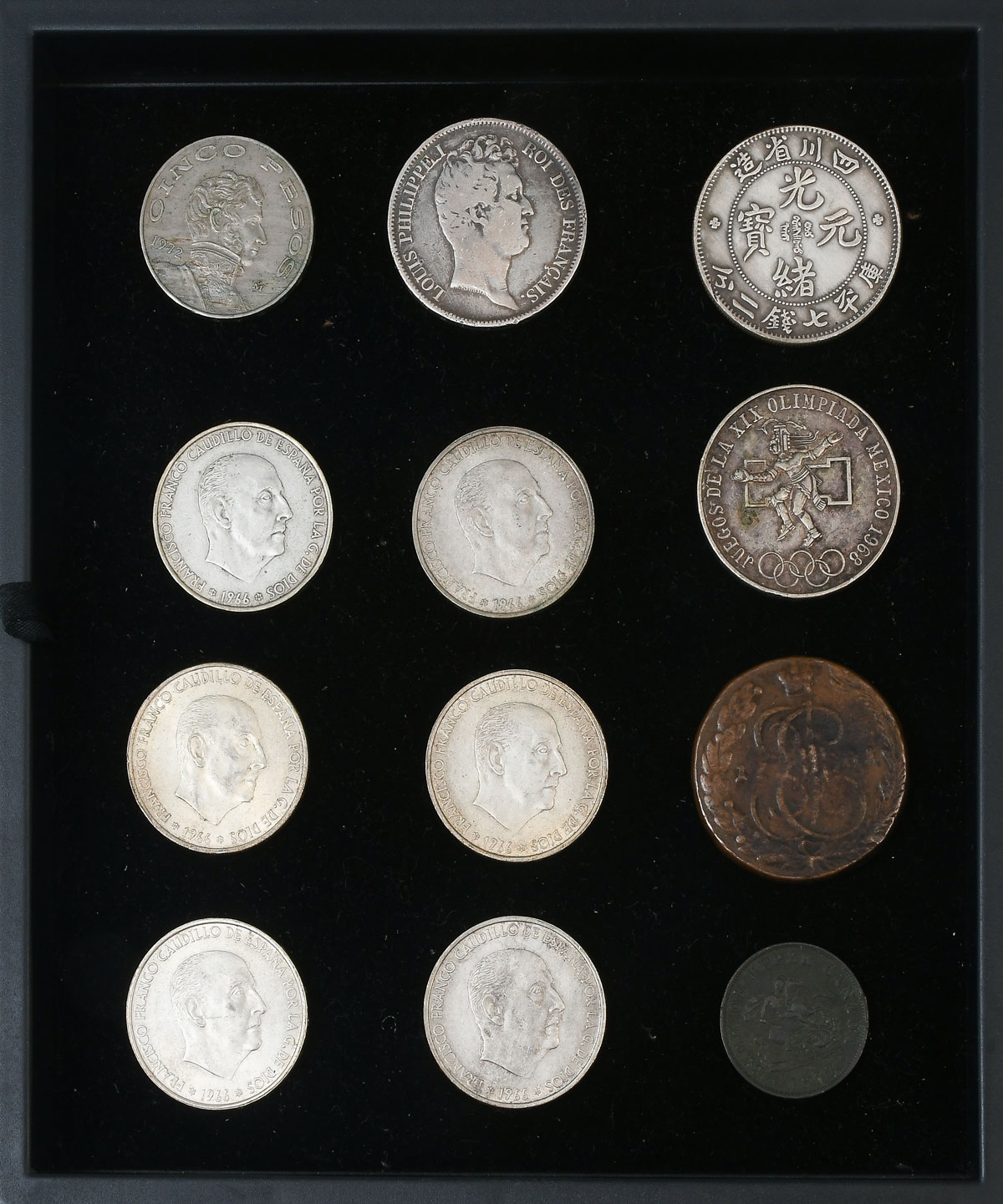12 PC WORLDLY COIN COLLECTION  27599f