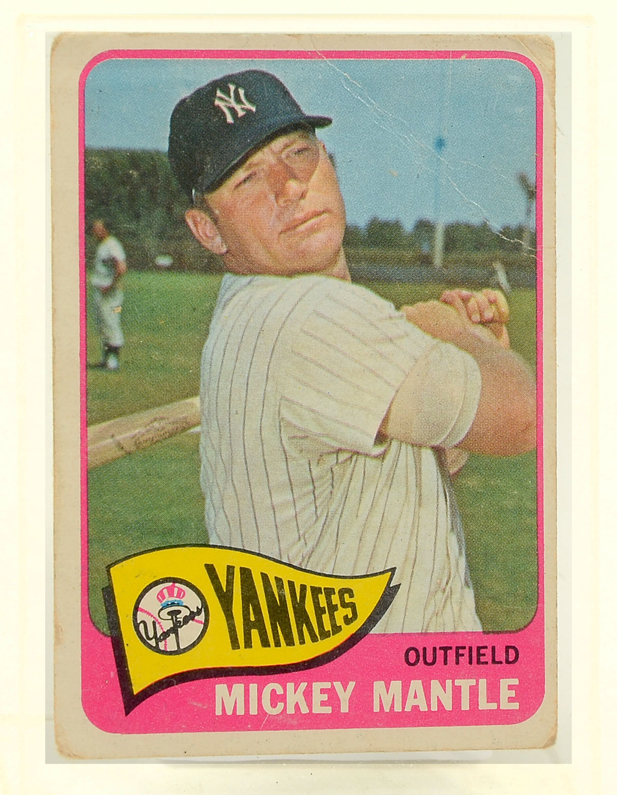 1969 TOPPS MICKEY MANTLE CARD  277126