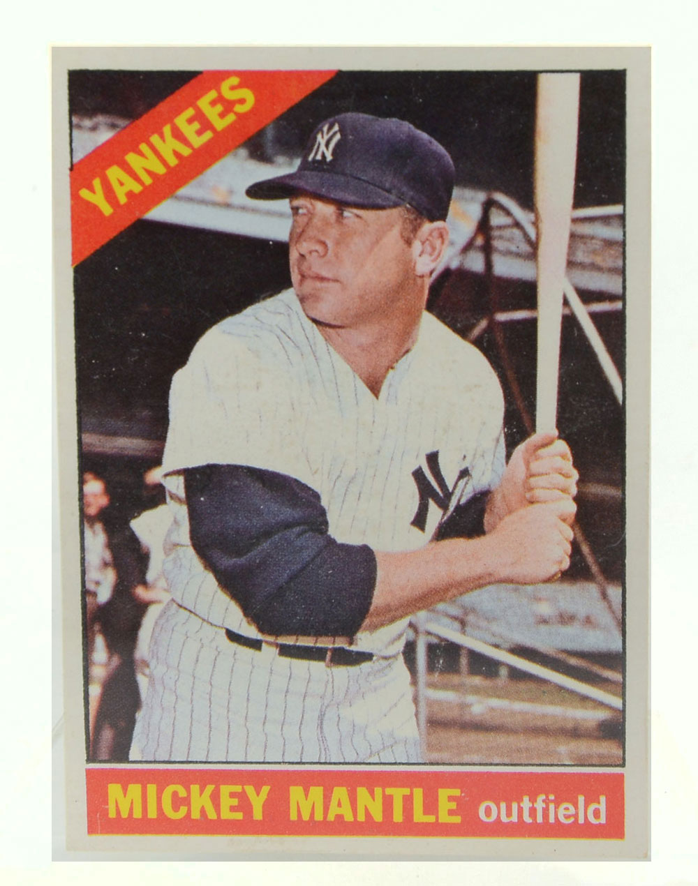 1966 TOPPS MICKEY MANTLE CARD 277294