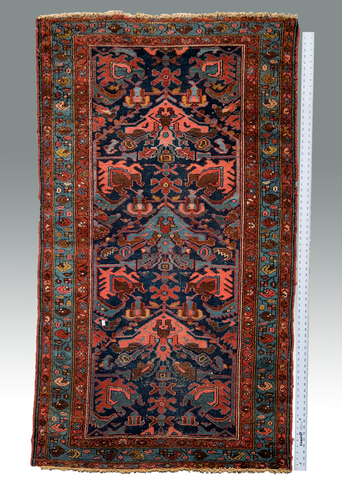 ANTIQUE PERSIAN HAMADAN HAND KNOTTED 275fd0