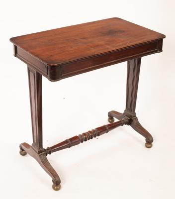 A late Regency mahogany table  2797cc