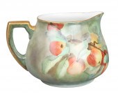 William Guerin Limoges porcelain apple
