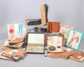 Vintage vanity items and hoisery to