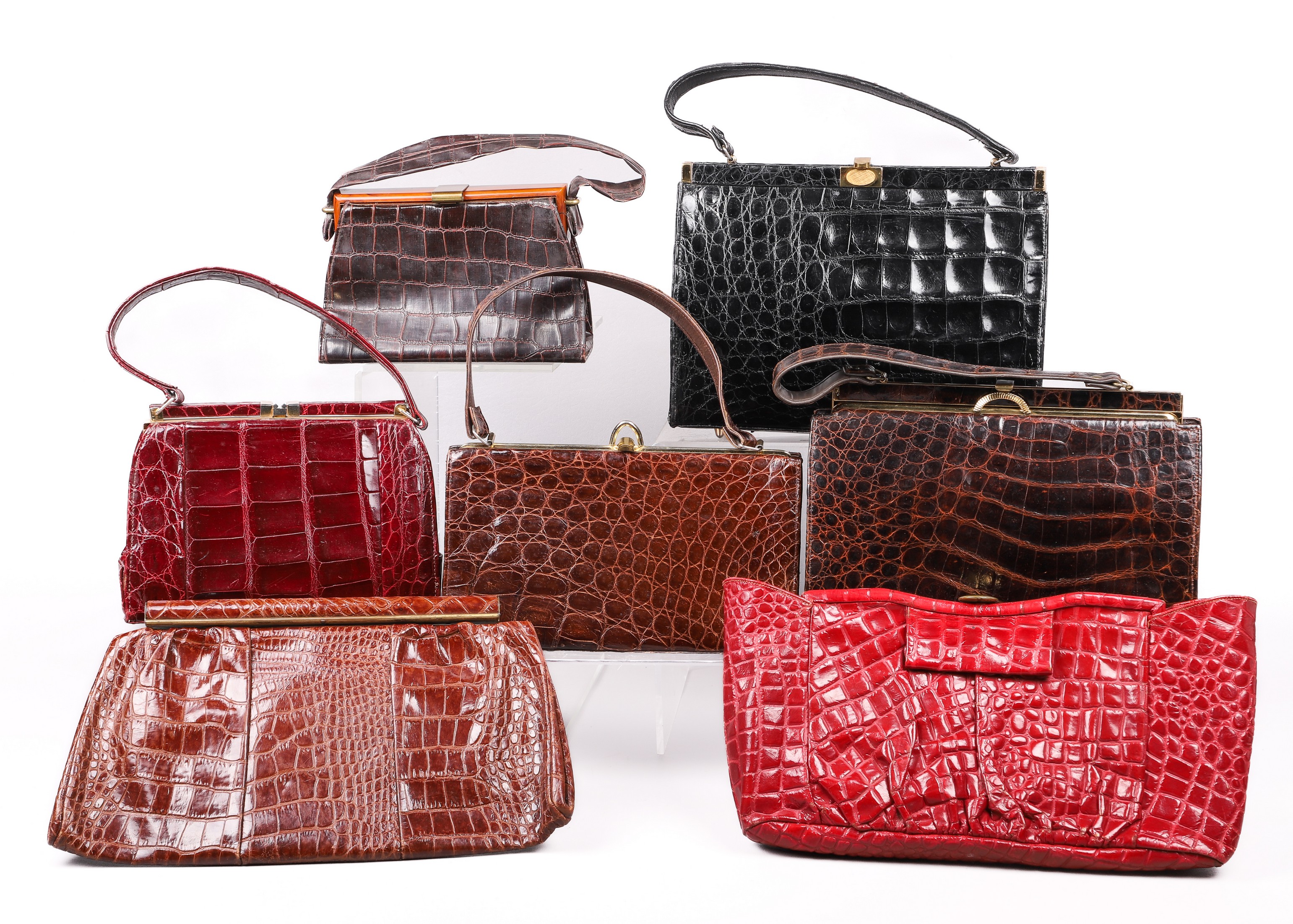 Reptile skin and style purse group 27a6b6