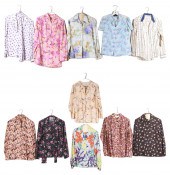 Floral vintage blouse group to 27a748