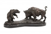 AFTER BARYE BISON AND BEAR BRONZE 2888bb
