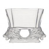LALIQUE MOLDED FROSTED CLEAR 2888e9