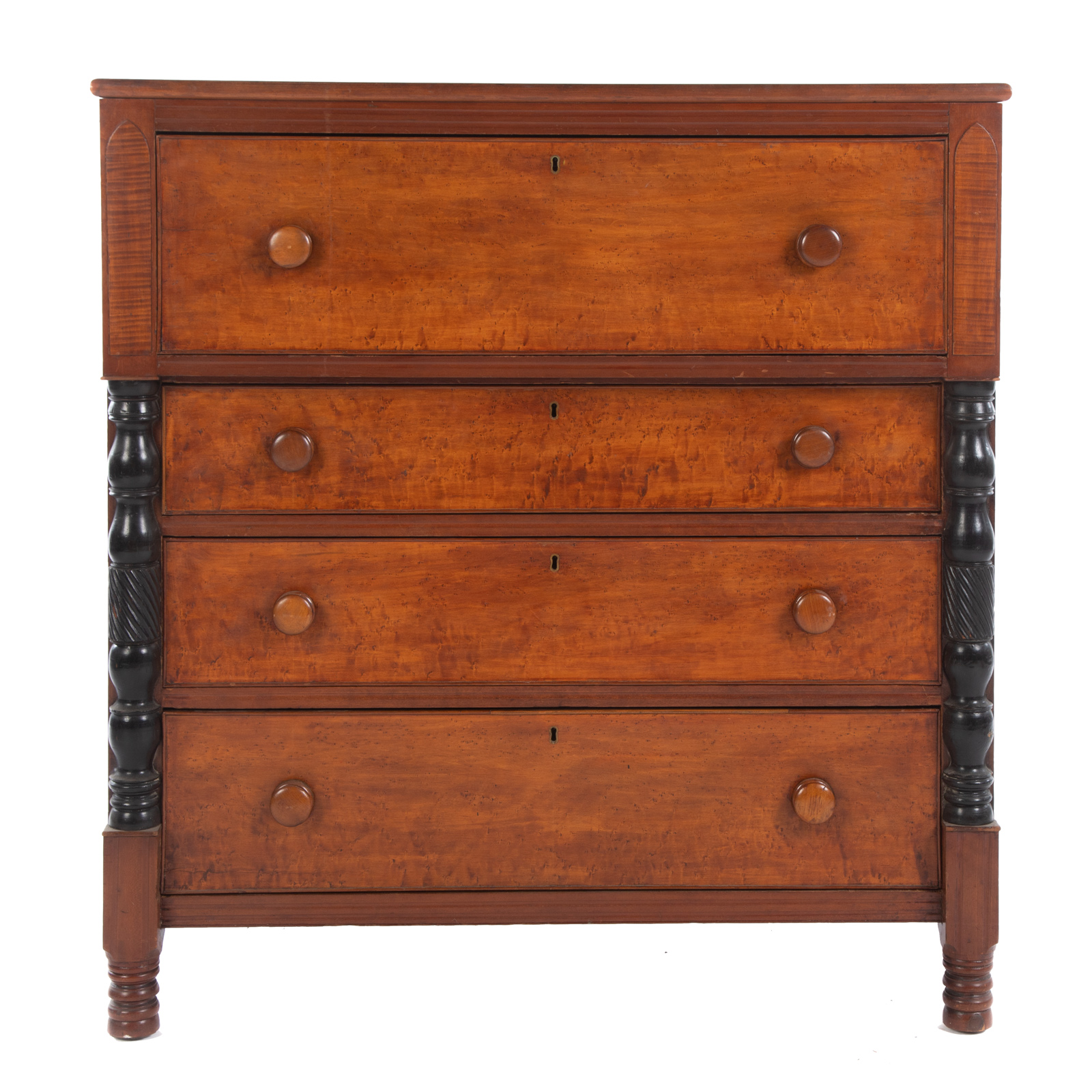 AMERICAN CLASSICAL MIXED WOOD CHEST 287253
