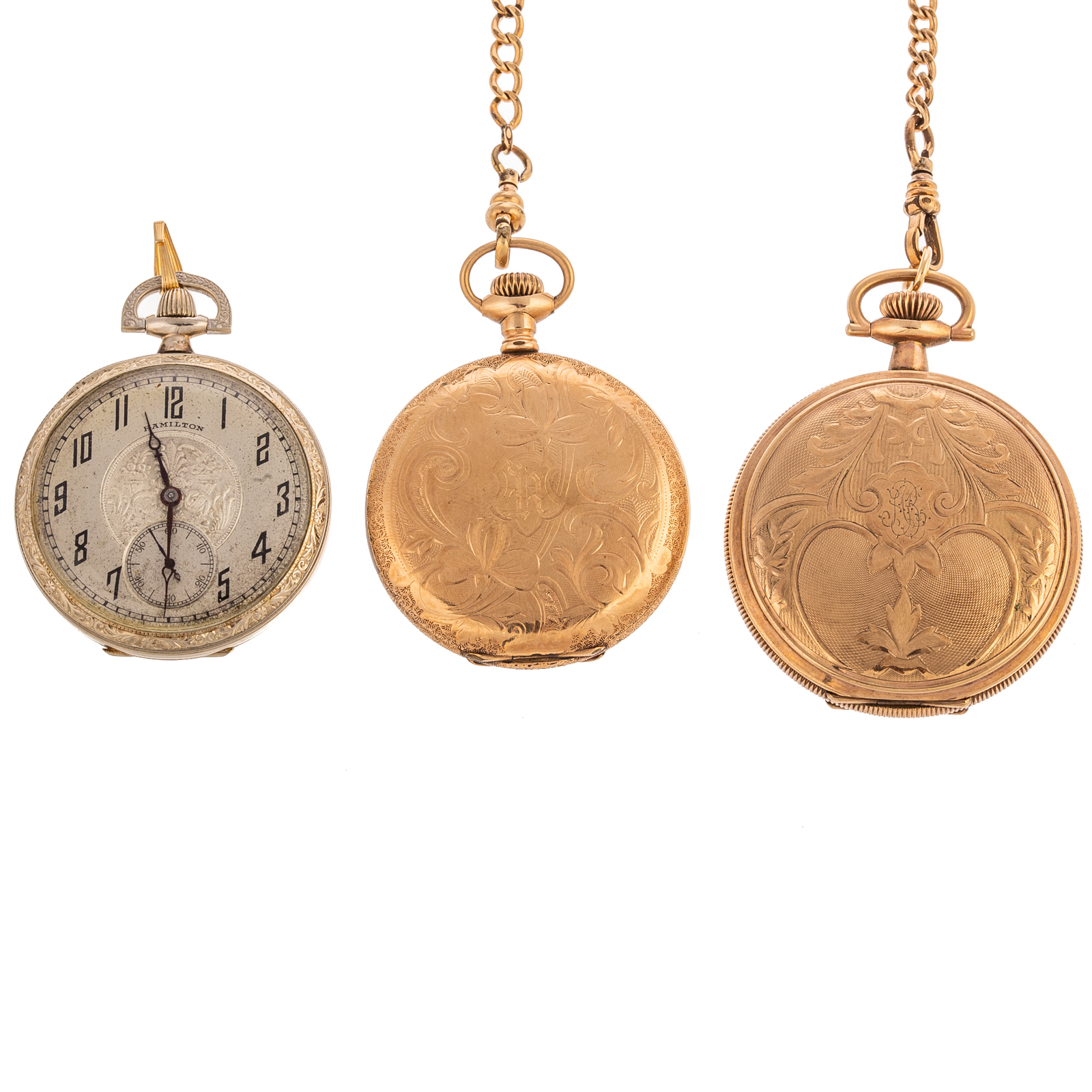 A COLLECTION OF THREE POCKET WATCHES 28790c