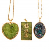 A COLLECTION OF NECKLACES PENDANT 287959