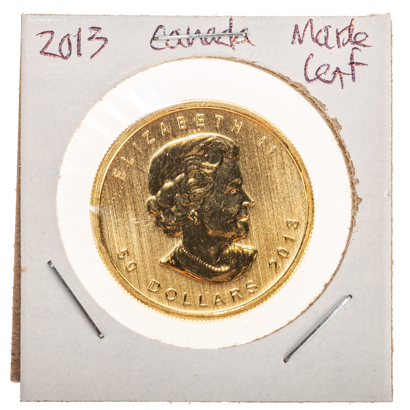 2013 CANADIAN GOLD MAPLE LEAF 1 287a06