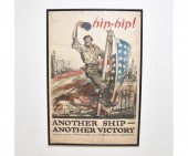 Large WWI Hip-Hip...Another Ship-Another
