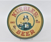 Metal beer serving tray Kuebler Brewing