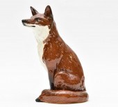 Beswick seated fox, model #2348, issued
