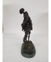 After Frederic Remington, large bronze