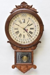 William L. Gilbert Clock Co. walnut