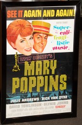 MARY POPPINS MOVIE POSTER Re-Issue,