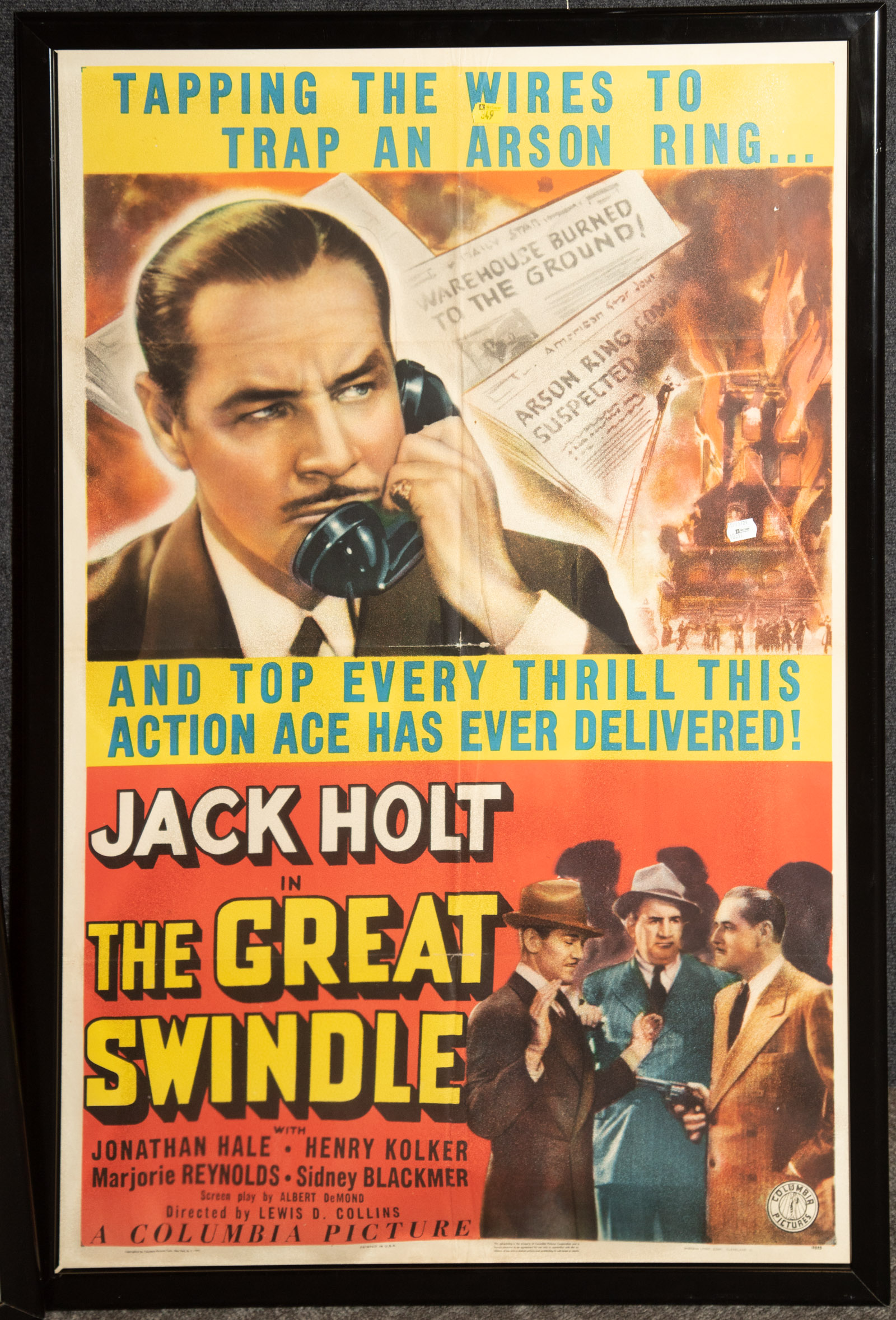 THE GREAT SWINDLE MOVIE POSTER 289a2f