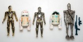 FIVE KENNER STAR WARS DROIDS Includes