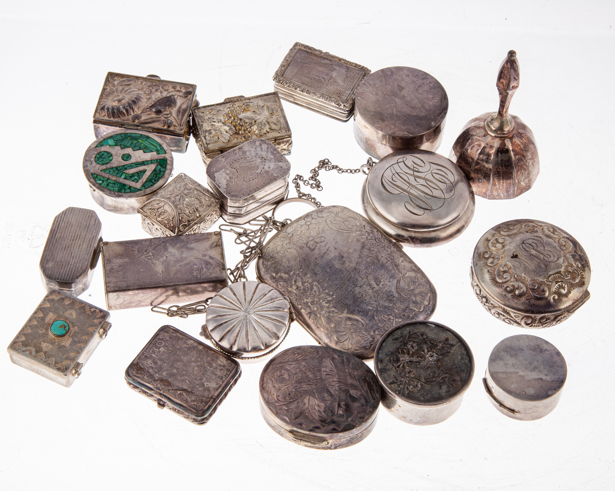 COLLECTION OF STERLING OBJETS DE 289b65