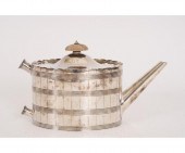 Sterling silver Georgian teapot marked