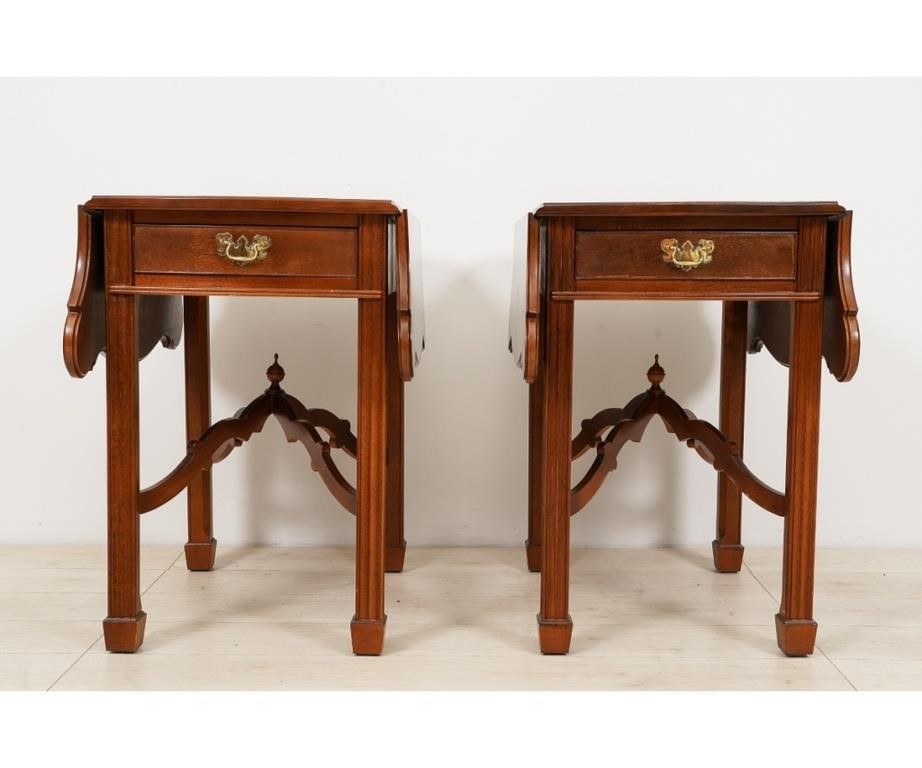 Pair of Chippendale style mahogany 28a08f