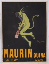 A 1906 MAURIN QUINA FRENCH LITHOGRAPH