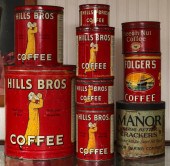 HILLS BROS COFFEE CANS 15 LB CAN TO