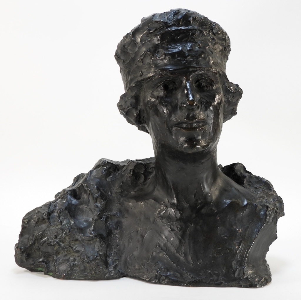 VALSUANI FOUNDRY ART DECO BUST 2996c6