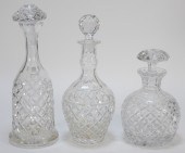 3PC BACCARAT OTHER CUT CRYSTAL 29976e
