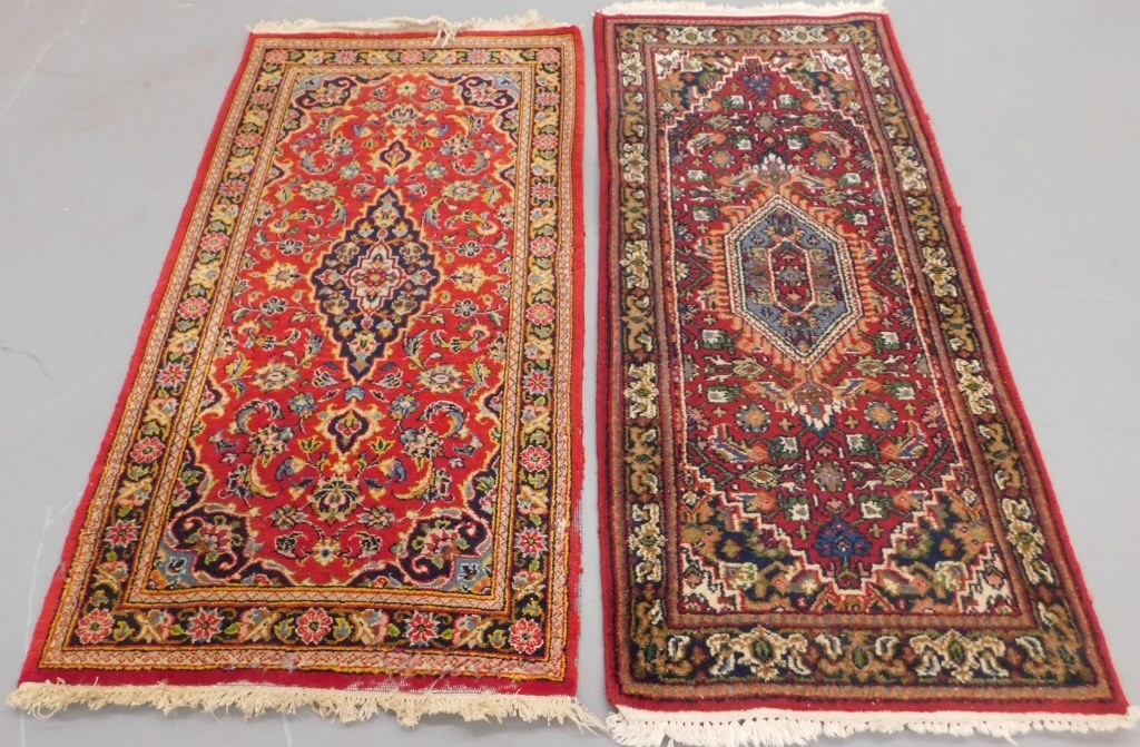 2PC MIDDLE EASTERN FLORAL RUGS 299ebd