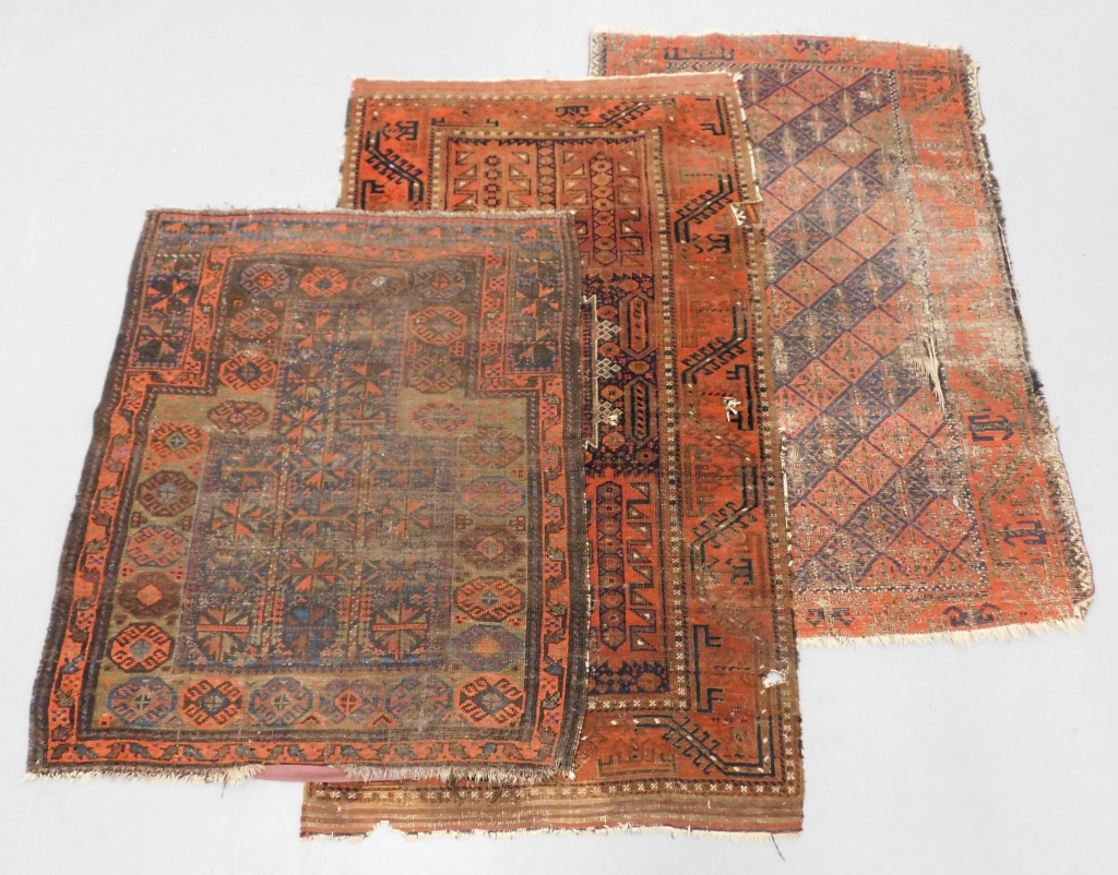 3PC GEOMETRIC BALUCH RUGS Middle 29a041
