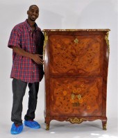 FRENCH SECRETAIRE ABATTANT MARQUETRY 29bc39