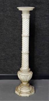 VICTORIAN CARVED WHITE MARBLE SCULPTURE 29c16c