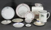 13PC GROUP OF STEAMSHIP DISHWARE & HAND