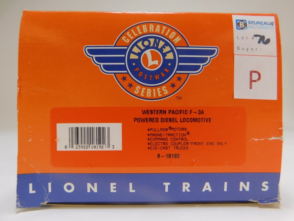 LIONEL WESTERN PACIFIC F 3A POWERED 29c7c7