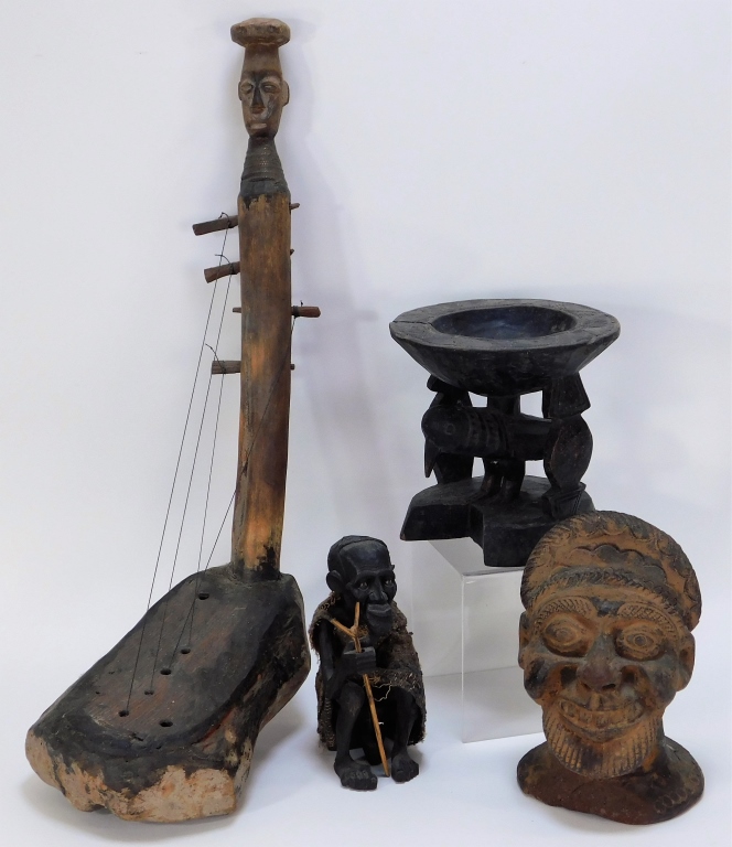 GROUP OF AFRICAN CEREMONIAL AND 29ad4b
