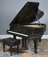 1907 STEINWAY MODEL O BABY GRAND PIANO.