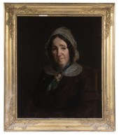 ANTE-BELLUM PORTRAIT OF A LADY Bust