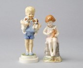 TWO ROYAL WORCESTER FIGURINESTwo Royal