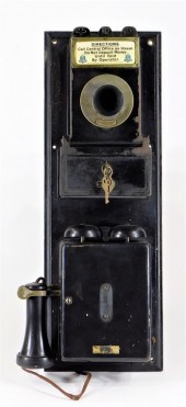 C.1910 GRAY PAY STATION WALL MOUNT PAY